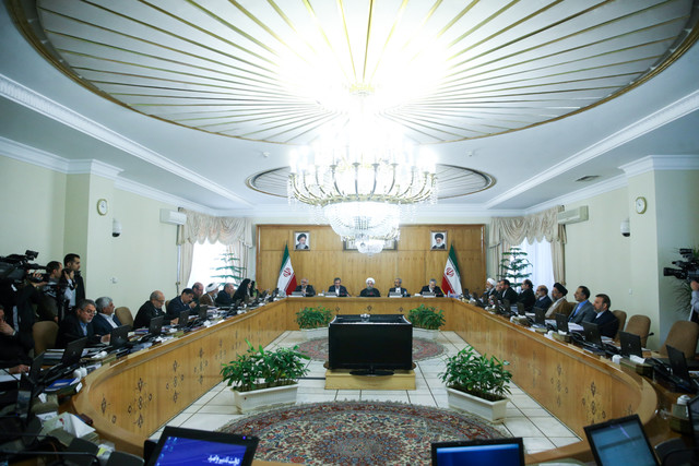 جلسه امروز هیات دولت