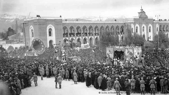 اولین کارناوال شادی در زمان رضاخان تصاویر نایاب