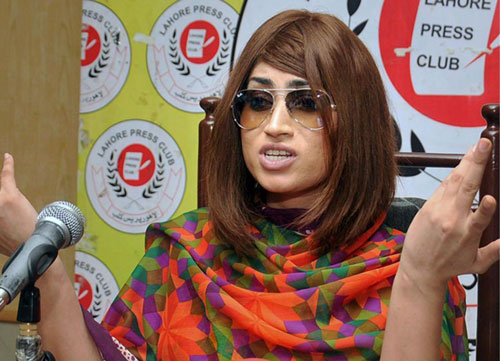 عکسهای قندیل بلوچ مدل پاکستانی