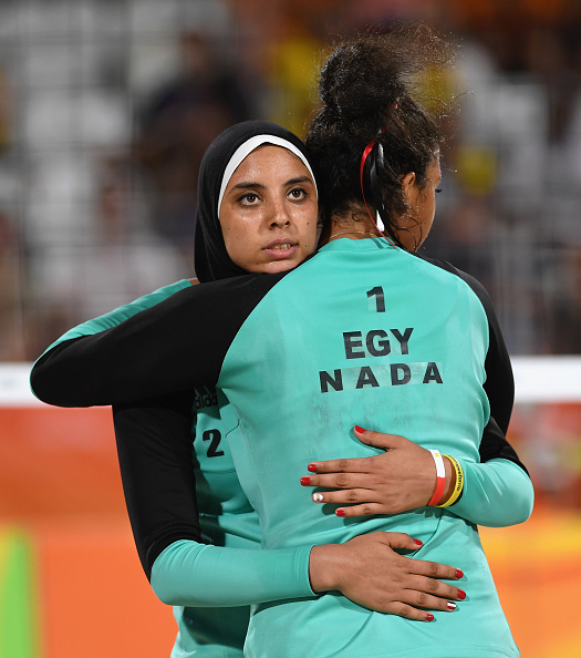 حجاب در والیبال ساحلی زنان المپیک ریو 2016 + تصاویر