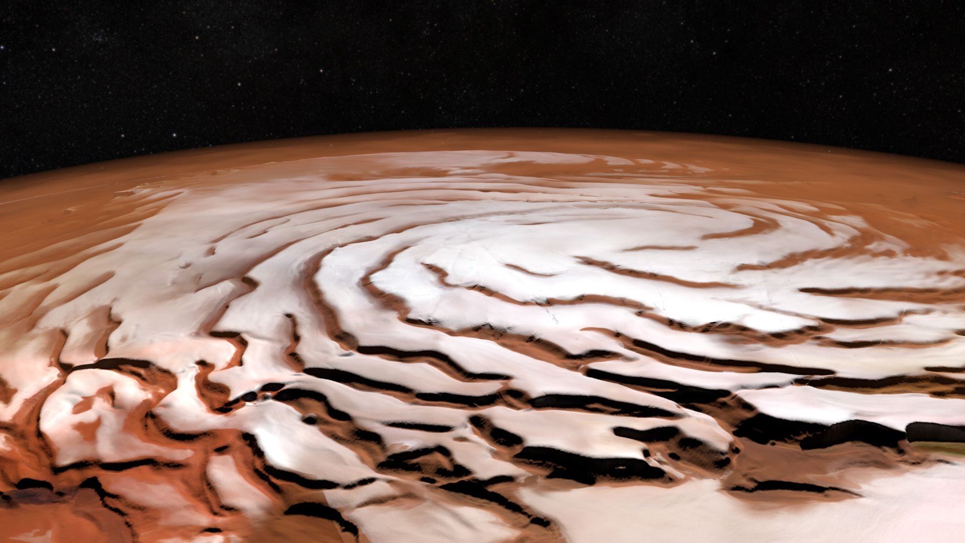 عکس خارق‌العاده‌ای از مریخ