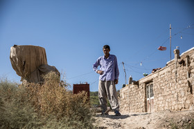 روستای زلزله زده‌ی خانلق در اطراف شهر بجنورد