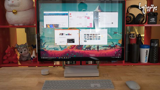 نقد و بررسی کامپیوتر رومیزی Microsoft Surface Studio