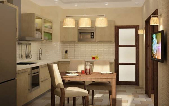 دکوراسیون آشپزخانه معمولی و ساده برای خانه های کوچک و بزرگ