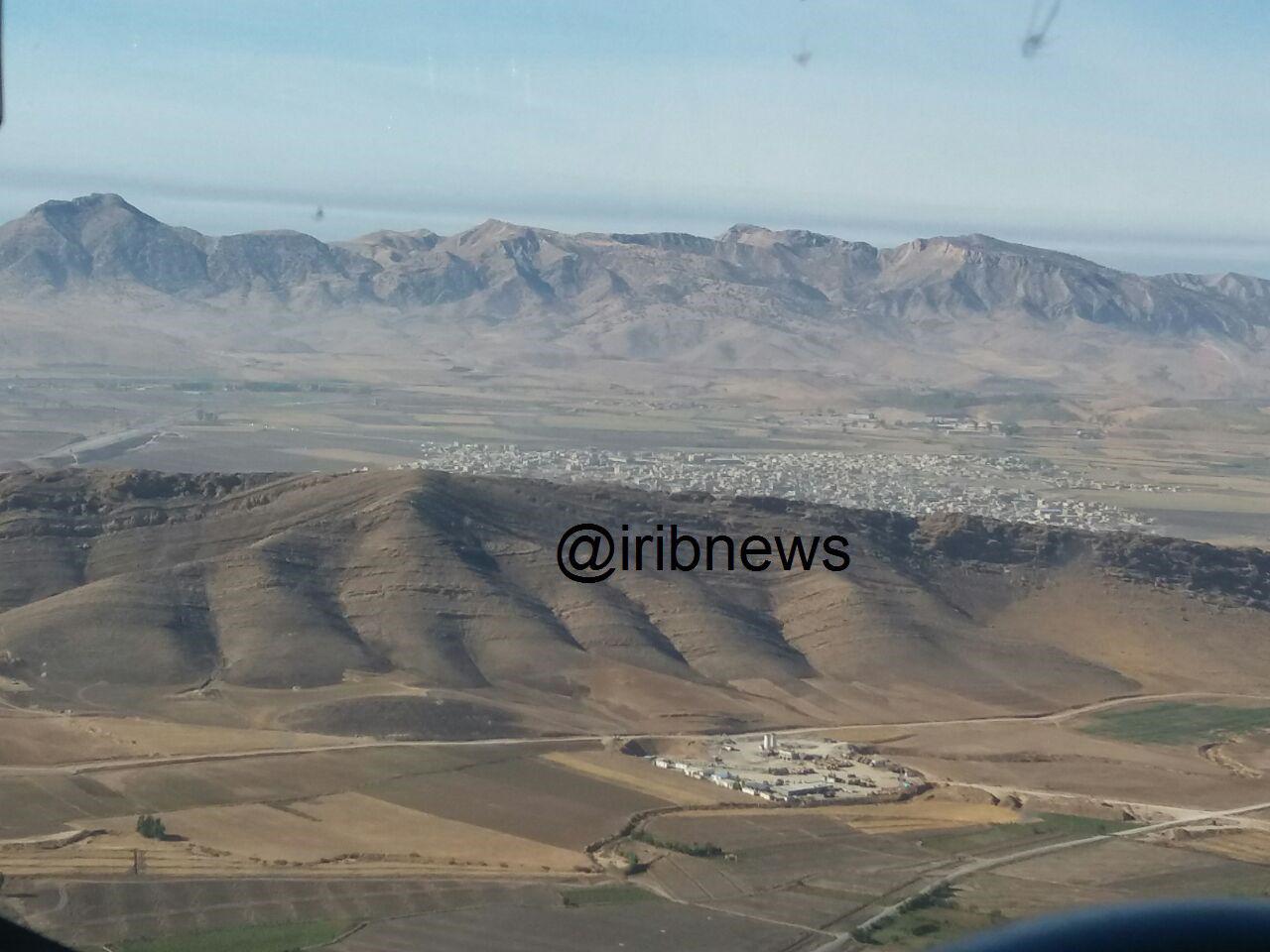 تصاویر هوایی از مناطق زلزلهزده غرب کشور تصاویر هوایی از مناطق زلزلهزده غرب کشور