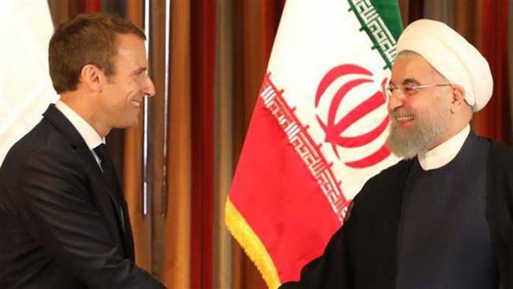 روحانی و ماکرون همزمان با گفت و گوهای سطح بالای ایران و اتحادیه اروپا رایزنی کردند