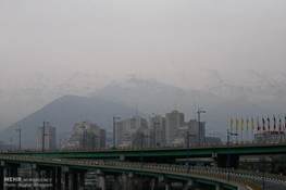آلودگی هوای تهران شدیدتر شد؛ وضعیت قرمز و ناسالم برای همه مردم/ از خانه بیرون نیایید