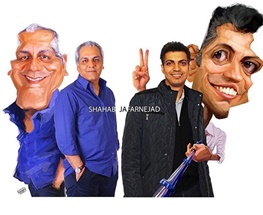 ماجرای عکس فتوشاپ شده و فایل صوتی گفت گوی فردوسی پور با مازیار ناظمی!