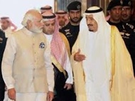 نشست نخست وزیر هند با پادشاه عربستان درباره خاورمیانه