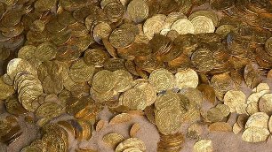 کشف محموله تاریخی و سکه های طلا و نقره در دوران ساسانی