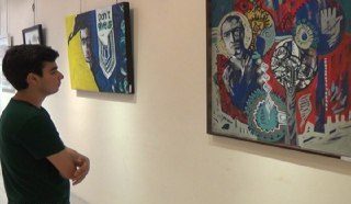 برپایی نمایشگاه هنرهای مکتب سقاخانه در ارومیه