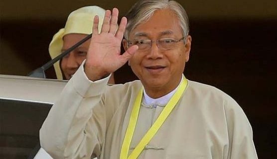 سفر رییس‌ جمهوری میانمار به هند