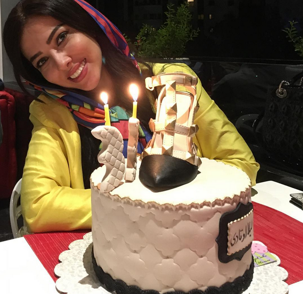 جشن تولد ۳۳ سالگی لیلا اوتادی