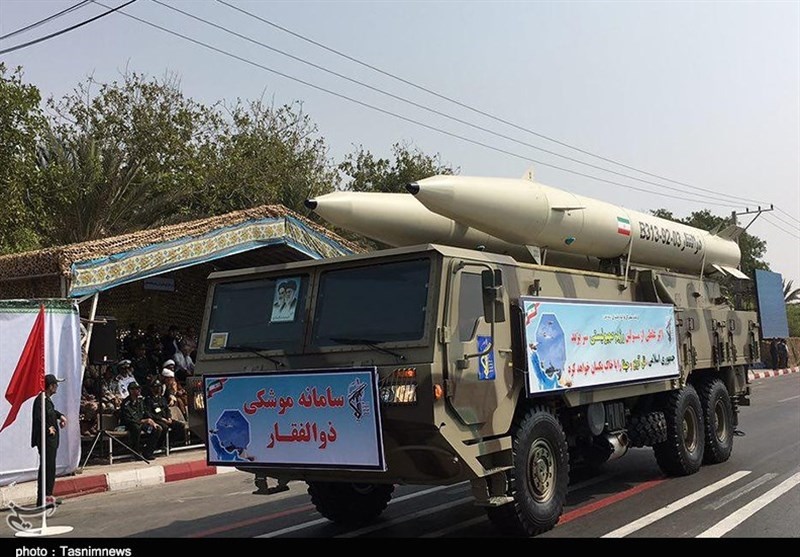 عکس جدیدترین موشک ایران در اولین روز دفاع مقدس