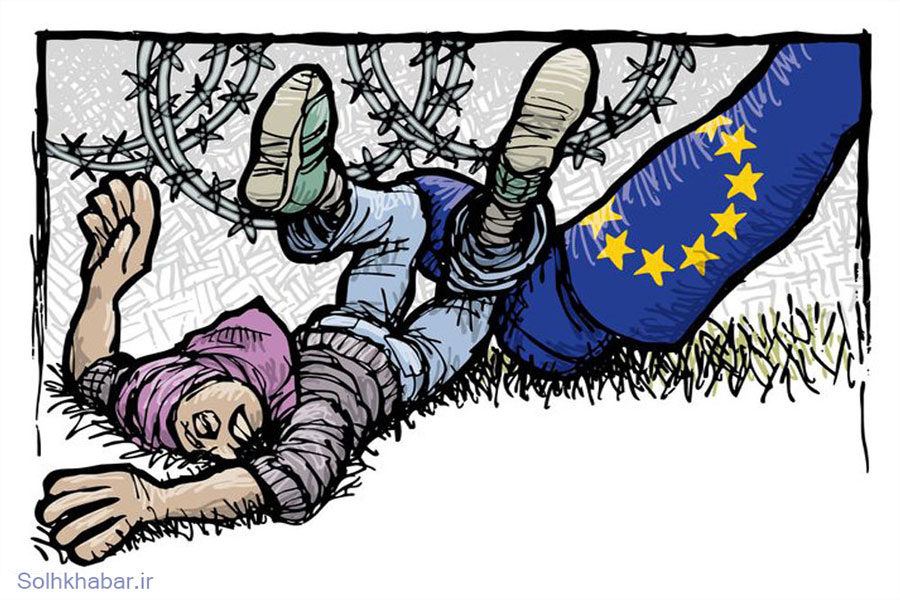 برترین کاریکاتورها؛ ممانعت اروپا از ورود مهاجرین