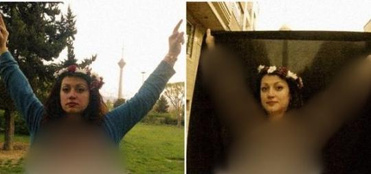 مجازات حبس زن برهنه اطراف برج میلاد