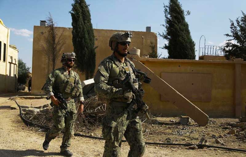 نیروهای آمریکایی شرایط در مرز سوریه با ترکیه را کنترل می‌کنند