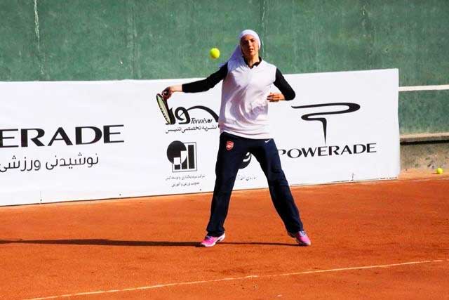 تنیس بین‌المللی جوانان در اصفهان و تکرار قهرمانی صدف صادق وزیری در خانه
