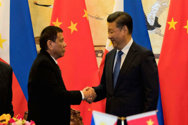 تماس تلفنی رئیس جمهور چین با دوترته