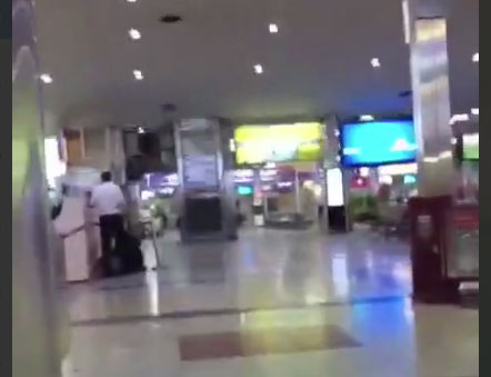 فیلم تیر اندازی در فرودگاه مهرآباد