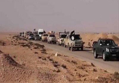 داعش جاده السخنه به دیرالزور را بست