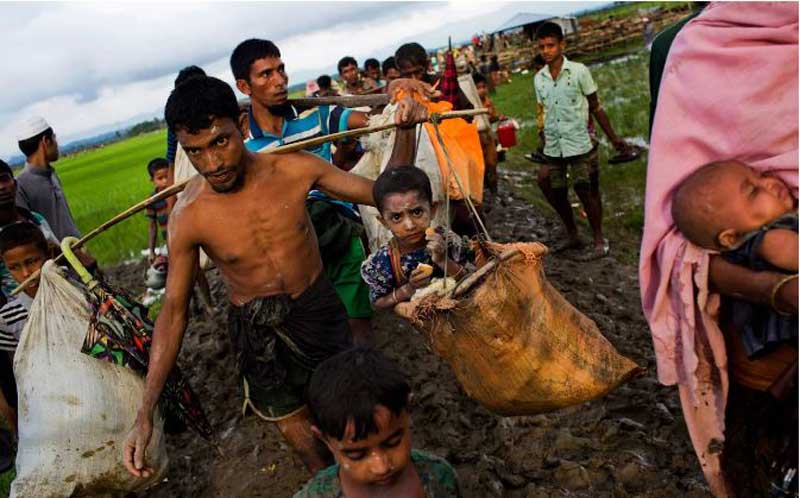 کودکان میانماری را سر بریدند یا زنده‌زنده در آتش سوزاندند!