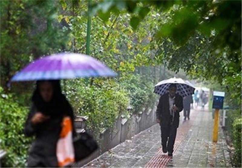 تداوم بارش باران در استان‌های شمالی کشور