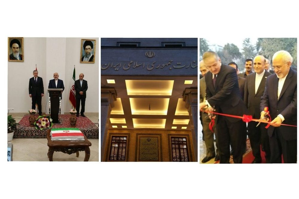 ساختمان جدید سفارت ایران در دوشنبه افتتاح شد