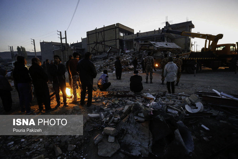 کرمانشاه ۲۴ ساعت پس از زلزله