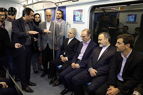 بازدید معاون رئیس جمهور از پروژه خط 2 قطارشهری مشهد مقدس