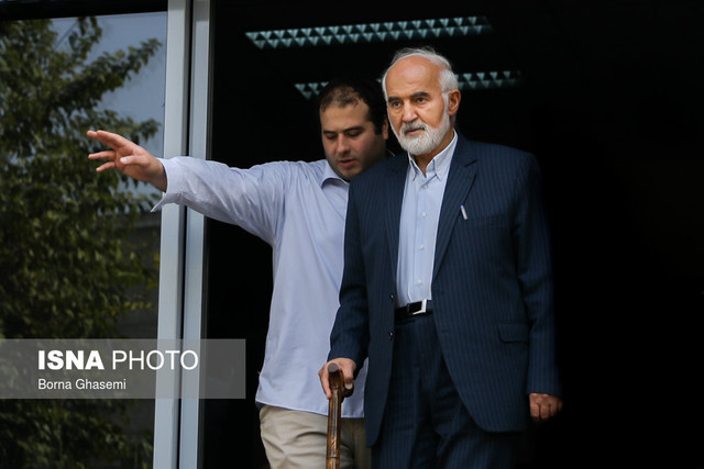 حضور احمد توکلی در دادگاه
