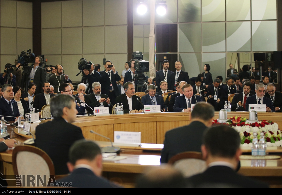 روسیه/‌‌‌حضور جهانگیری در اجلاس سازمان همکاری شانگهای