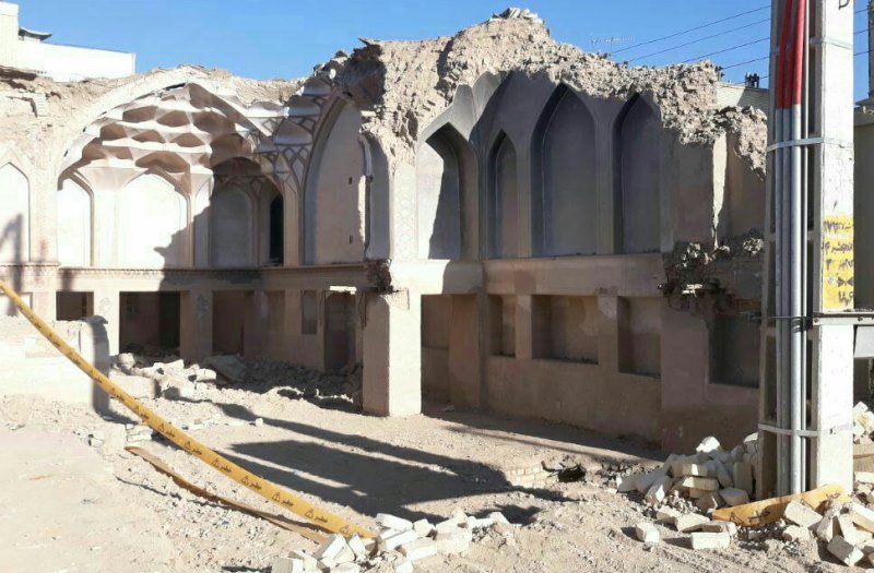 بازسازی خانه تاریخی نائل اصفهان آغاز شد