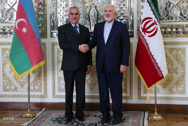 دیدار وزیر خارجه ایران با رئیس مجلس خودمختار نخجوان
