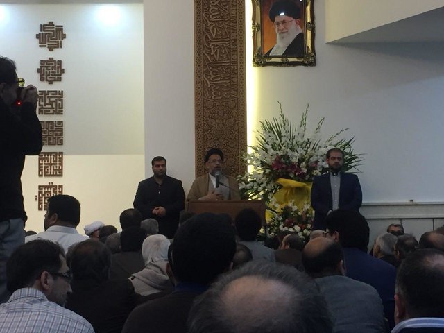 افتتاح مسجد رسول اعظم (ص) با حضور وزیر اطلاعات