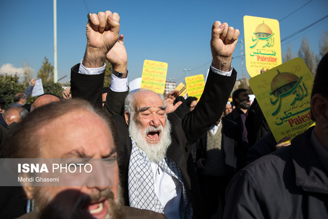 ویدئو / راهپیمایی ضدصهیونیستی پس از نماز جمعه تهران