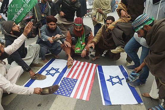 تجمعات اعتراضی مسلمانان پاکستان نسبت به اعلام پایتخت جدید رژیم صهیونیستی