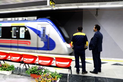 افتتاح ایستگاه رازی خط یک مترو با حضور دکتر نوبخت در شیراز
