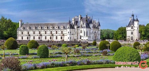 قصری زیبا بروی آب در فرانسه ‏(+عکس)