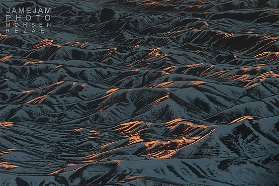 تصاویر هوایی از کوه های بیرجند