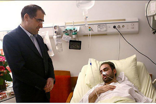 وزیر بهداشت درگذشت مدیرعامل سابق صلح خبر را تسلیت گفت