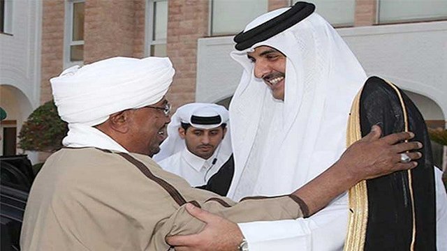 پیام مکتوب رئیس جمهوری سودان به امیر قطر