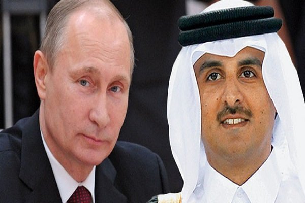 امیر قطر و پوتین هفته آینده در مسکو دیدار می‌کنند