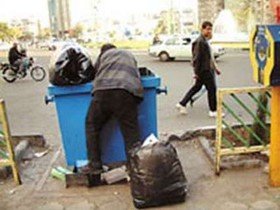 جمع‌آوری ۱۳۰۰ تن زباله ارزشمند توسط زباله گردها