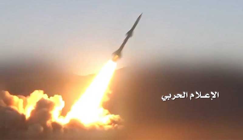 شلیک موشک‌های بالستیک یمن به خاک عربستان