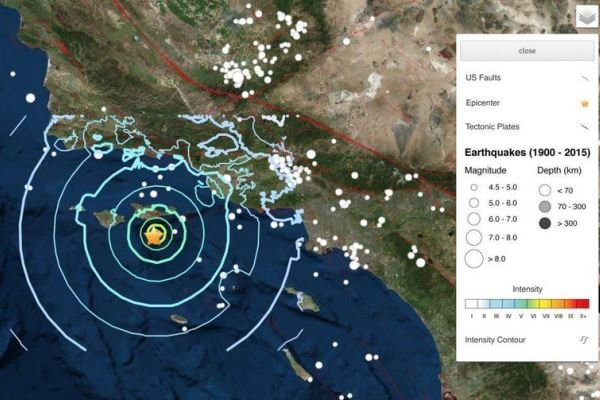 زلزله ۵.۳ ریشتری جنوب کالیفرنیا را لرزاند