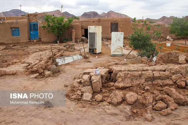 صلح خبر – تخریب روستای هرشی بر اثر سیل