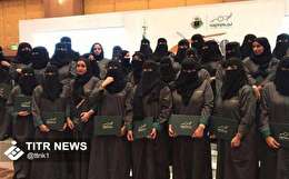 استخدام پلیس زن در عربستان (عکس)