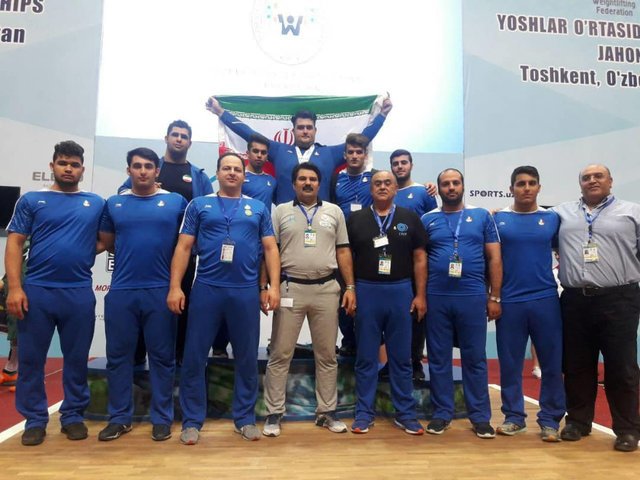 سومین قهرمانی متوالی وزنه برداری ایران در جوانان جهان/ ششم در رده‌بندی مدالی