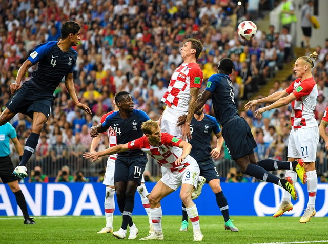 مانژوکیچ زننده نخستین گل به خودی فینال‌های جام جهانی